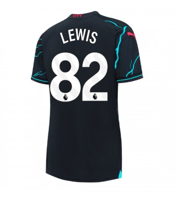 Manchester City Rico Lewis #82 Tredje trøje Dame 2023-24 Kort ærmer